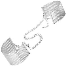 Наручники Bijoux Indiscrets Desir Metallique Handcuffs - Silver, металеві, стильні браслети 103862 фото