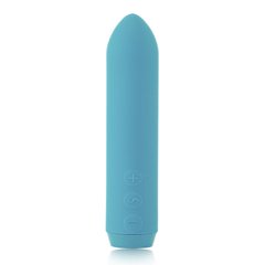 Мінівібратор Je Joue - Classic Bullet Vibrator Teal з глибокою вібрацією і фіксацією на палець 100935 фото