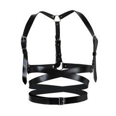 Шкіряна портупея Art of Sex - Melani Leather harness, Чорна XS-M 106446 фото
