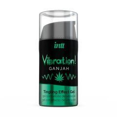 Рідкий вібратор Intt Vibration Ganjah (15 мл) (без пакування!!!) 102864 фото