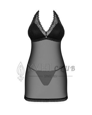 Пеньюар Obsessive Medilla chemise & thong M/L 107074 фото