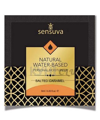 Пробник Sensuva - Natural Water-Based Salted Caramel (6 мл) 108659 фото