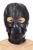 Капюшон з кляпом для БДСМ Fetish Tentation BDSM hood in leatherette with removable gag 102530 фото