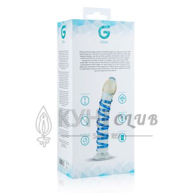 Скляний дилдо Gildo Glass Dildo No.1 102500 фото