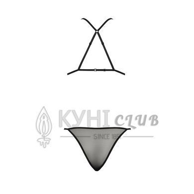 Ажурний боді Passion AZALIA BODY L/XL, black 102126 фото