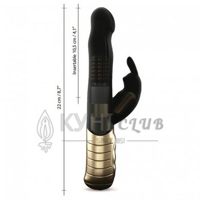 Вібратор-кролик Dorcel Baby Rabbit Gold 2.0 з перлинним масажем і головкою, що обертається 102077 фото