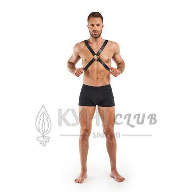 Портупея Bedroom Fantasies: Lionel Bondage Harness, чорна 106842 фото