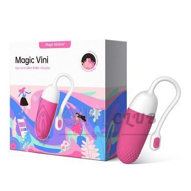 Смарт-віброяйце Magic Motion Vini Pink, керування зі смартфона 104987 фото