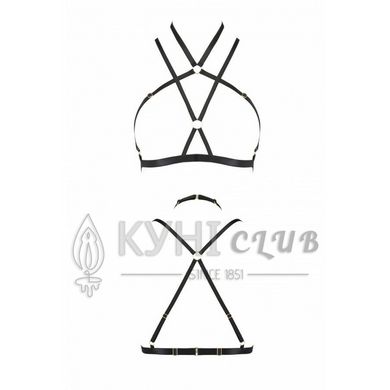 Портупея-стрепи Passion Exclusive KELIS BRA L/XL, black 104374 фото