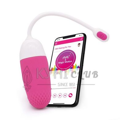 Смарт-віброяйце Magic Motion Vini Pink, керування зі смартфона 104987 фото