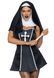 Костюм черниці Leg Avenue Naughty Nun L, сукня, головний убір 106540 фото 1