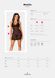 Пеньюар Obsessive Medilla chemise & thong M/L 107074 фото 5