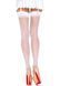 Прозорі панчохи зі швом Leg Avenue Sheer backseam stockings White, one size 105985 фото 1