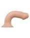 Насадка для страпону Strap-On-Me Dual Density Dildo Flesh XL, діаметр 4,5 см, двошарова, гнучка 101942 фото 2