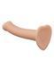 Насадка для страпону Strap-On-Me Dual Density Dildo Flesh XL, діаметр 4,5 см, двошарова, гнучка 101942 фото 3