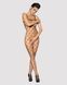 Бодистокинг с крупной ячейкой и открытой грудью Obsessive Bodystocking N102 S/M/L, черный 105235 фото 2