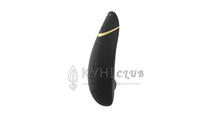 Вакуумный клиторальный стимулятор Womanizer Premium 2 - Black, функции Autopilot и Smart Silence 106776 фото