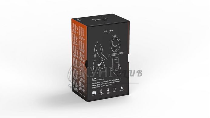 Ерекційне смарт-віброкільце під одяг We-Vibe Bond з регулюванням розміру, стимуляція промежини 104884 фото