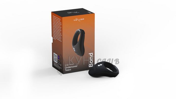 Ерекційне смарт-віброкільце під одяг We-Vibe Bond з регулюванням розміру, стимуляція промежини 104884 фото
