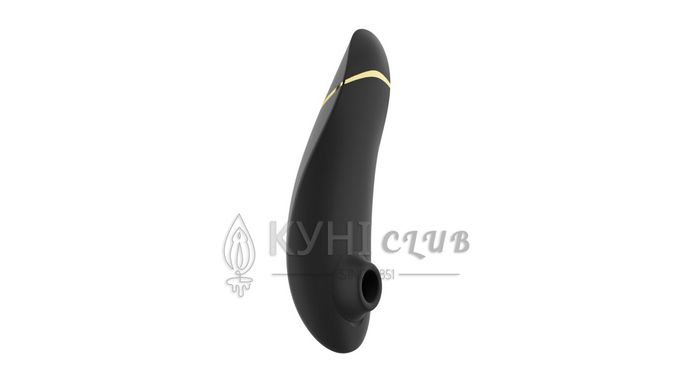 Вакуумный клиторальный стимулятор Womanizer Premium 2 - Black, функции Autopilot и Smart Silence 106776 фото