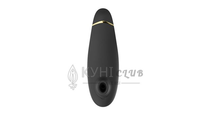 Вакуумний кліторальний стимулятор Womanizer Premium 2 - Black, функції Autopilot та Smart Silence 106776 фото