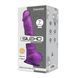 Фалоімітатор SilexD Johnny Purple (MODEL 1 size 7in), двошаровий, силікон+Silexpan, діаметр 3,8 см 106175 фото 2
