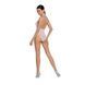 Бодистокинг с декольте Passion BS088 white, имитация корсетной шнуровки 104344 фото 2
