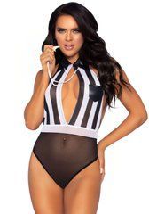 Костюм рефері Leg Avenue Roleplay Bedroom Referee One size, свисток 106591 фото