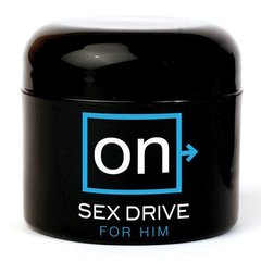 Крем для повышения либидо у мужчин Sensuva ON Sex Drive for Him (50 мл) с натуральными экстрактами 108559 фото