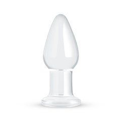 Скляна анальна пробка Gildo Glass Buttplug No. 24 102501 фото