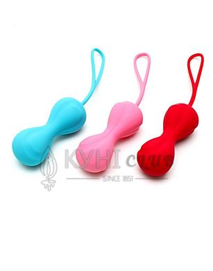 Вагінальні кульки Satisfyer Power Balls (3 пари), діаметр 3,4см, маса 60-76-92г, з кулькою всередині 100344 фото