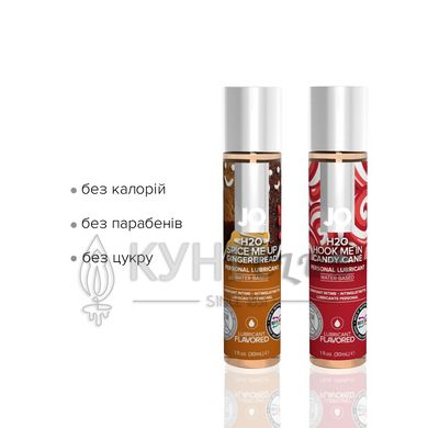 Набір лубрикантів JO Naughty or Nice Gift Set – Candy Cane & Gingerbread (2×30 мл) 104143 фото