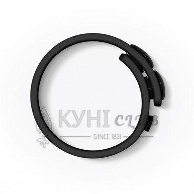 Регульоване кільце на кнопках Love To Love HERO RING - BLACK ONYX 103006 фото