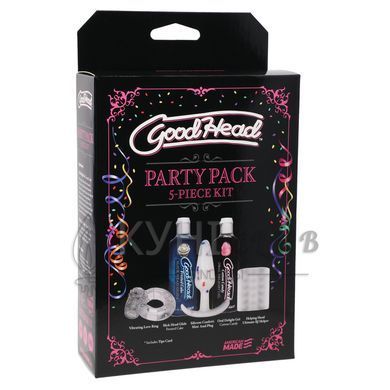 Набор Doc Johnson GoodHead - Party Pack &ndash; 5 Piece Kit 104026 фото