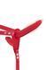 Подвійний страпон з вібрацією Fetish Tentation Vibrating Strap-On with Double Dildo Red 103824 фото 1