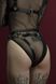 Гартери Feral Feelings - Belt Briefs, трусики, натуральна шкіра, колір чорний 108710 фото 3