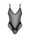 Тедди с доступом Obsessive Blomentis crotchless teddy, M/L, прозрачное, открытая спина, низ-стринги 109958 фото 3