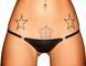 Трусики с мокрым эффектом Noir Handmade P005 Panties XL, открываются сбоку 108006 фото 4