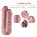 Двойной дилдо для секс-машин Hismith 8.5&rdquo; Two Cocks One Hole Silicone Dildo 104188 фото 2