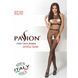 Бодістокінг Passion BS048 black, комбінезон, імітація колгот та відкритого топа 109414 фото 5