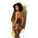 Бодістокінг Penthouse Fancy Me XL Black, відкритий доступ, фантазійний малюнок, імітація панчіх 104424 фото 2