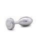 Металева анальна пробка DOXY Butt Plug SMOOTH, гладенька, діаметр 3,3 см 105944 фото 2
