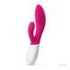 Вібратор-кролик LELO Ina Wave 2 Cerise, манливий рух стовбура + вібрації 106046 фото 1