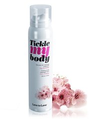 Масажна піна Love To Love TICKLE MY BODY Cherry Blossom (150 мл) зволожувальна 101863 фото