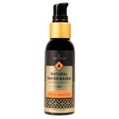 Змазка на водній основі Sensuva Natural WaterBased Orange Creamsicle 57 мл без гліцерину і парабенів 101832 фото