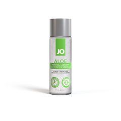 Змазка на водній основі JO H2O Organic Aloe (60 мл), зволожувальний та заспокійливий ефект 109948 фото