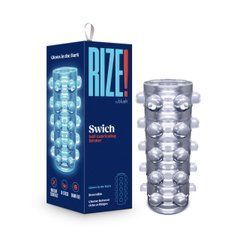 Мастурбатор Blush Rize &ndash; Swich Glow in the Dark Masturbator Clear, двосторонній, світиться в темряві 106846 фото