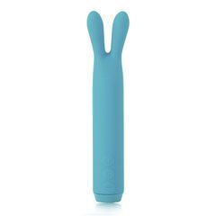 Вібратор з вушками Je Joue - Rabbit Bullet Vibrator Teal, глибока вібрація 100937 фото