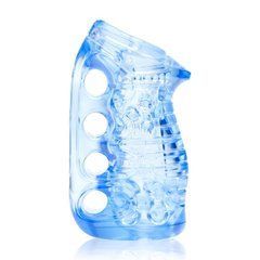 Мастурбатор Fleshlight Fleshskins Grip Blue Ice, надійна фіксація на руці, відмінно для пар та мінет 101761 фото