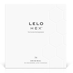 Презервативи LELO HEX Condoms Original 36 Pack, тонкі та суперміцні 106097 фото